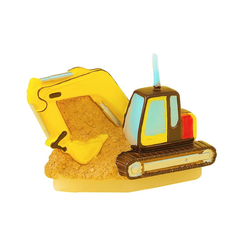 iLikePar Children's Party Birthday Gift Birthday Candle Excavator Candle for boy for Cake - Image 1
